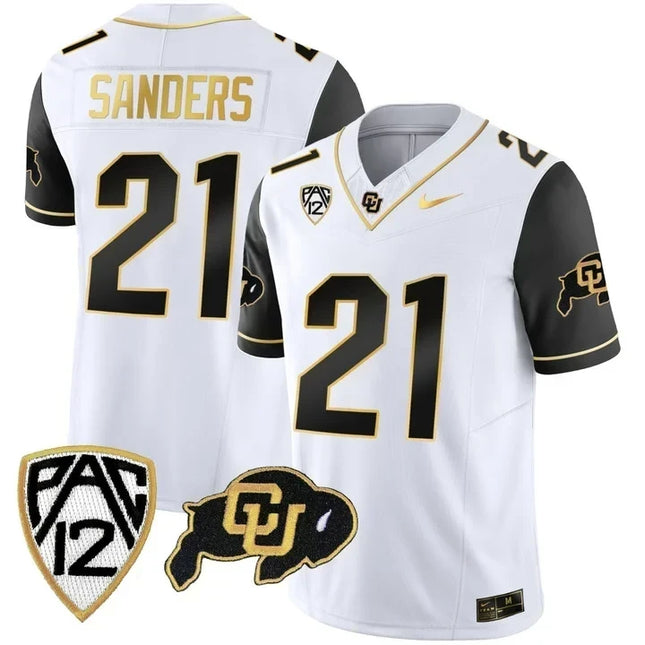 Men?s Colorado Buffaloes Vapor Gold Limited Jersey ? All Stitched