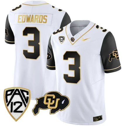 Men?s Colorado Buffaloes Vapor Gold Limited Jersey ? All Stitched