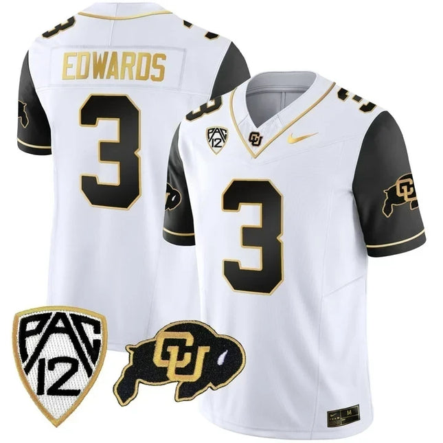 Men?s Colorado Buffaloes Vapor Gold Limited Jersey ? All Stitched