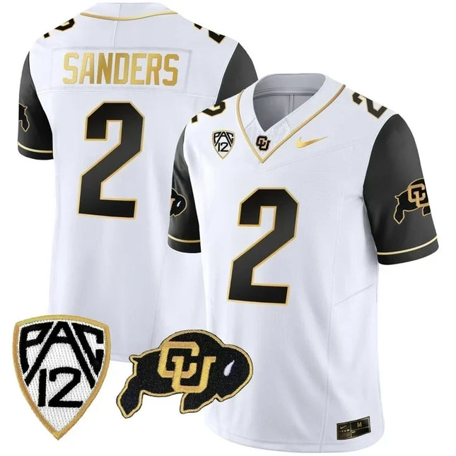Men?s Colorado Buffaloes Vapor Gold Limited Jersey ? All Stitched