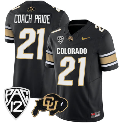 Men’s Colorado Buffaloes Football Vapor Jersey – All Stitched