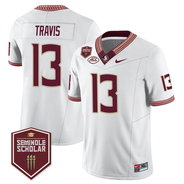 Men’s Florida State Seminoles Football Vapor Jersey – All Stitched