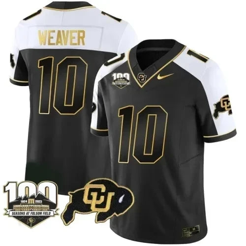 Men?s Colorado Buffaloes Vapor Stitched Jersey ? 100th Seasons At Folsom Field