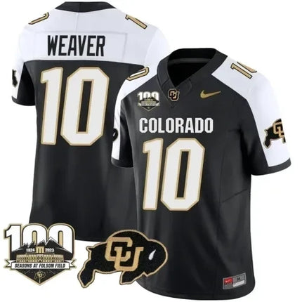 Men?s Colorado Buffaloes Vapor Stitched Jersey ? 100th Seasons At Folsom Field