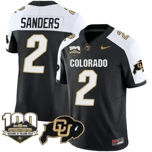 Men?s Colorado Buffaloes Vapor Stitched Jersey ? 100th Seasons At Folsom Field