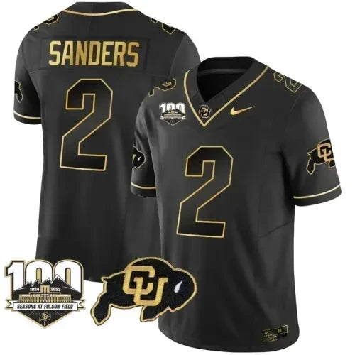Men?s Colorado Buffaloes Vapor Stitched Jersey ? 100th Seasons At Folsom Field