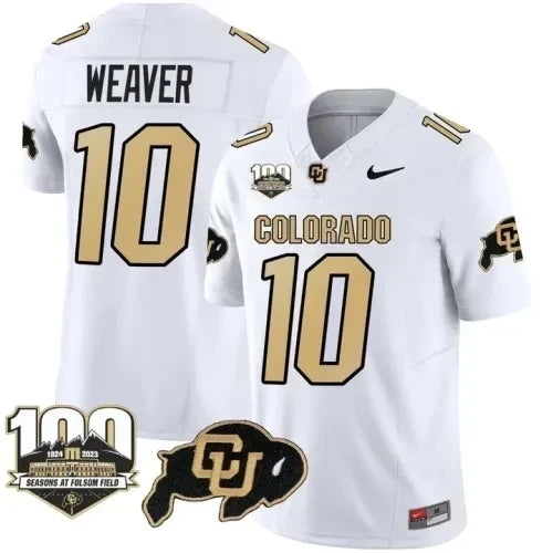 Men?s Colorado Buffaloes Vapor Stitched Jersey ? 100th Seasons At Folsom Field