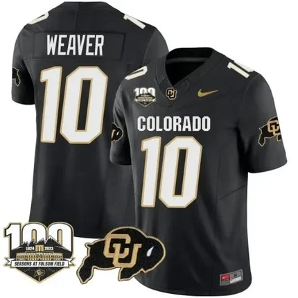 Men?s Colorado Buffaloes Vapor Stitched Jersey ? 100th Seasons At Folsom Field