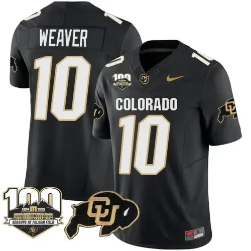 Men?s Colorado Buffaloes Vapor Stitched Jersey ? 100th Seasons At Folsom Field