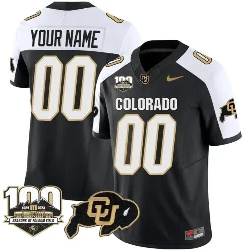 Colorado Buffaloes Vapor Custom Jersey ? 100th Seasons At Folsom Field
