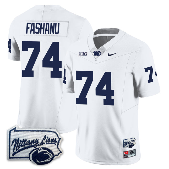 Men’s Penn State Nittany Lions Football Jersey - Pennsylvania Map