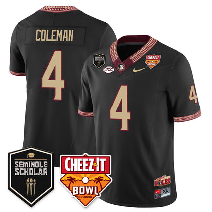 Youth’s Florida State Seminoles Football Vapor Jersey – All Stitched