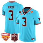Turquoise Cheez It Bowl / Trey Benson / S