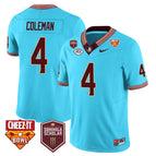 Turquoise Cheez It Bowl / Keon Coleman / S