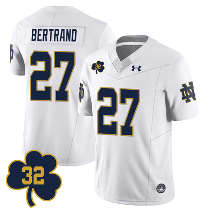 Men's Notre Dame Football Johnny Lujack Patch Jersey - All Stitched