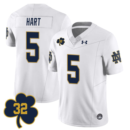 Men's Notre Dame Football Johnny Lujack Patch Jersey - All Stitched