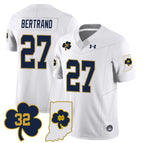 JD BERTRAND - 27 / White - Patch 32 / S