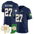 JD BERTRAND - 27 / Navy - Patch 32 / S