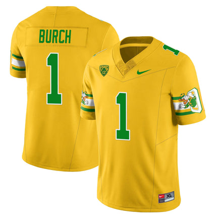 Men’s Oregon Ducks ‘Mighty Oregon’ Throwback Football Uniforms – All Stitched