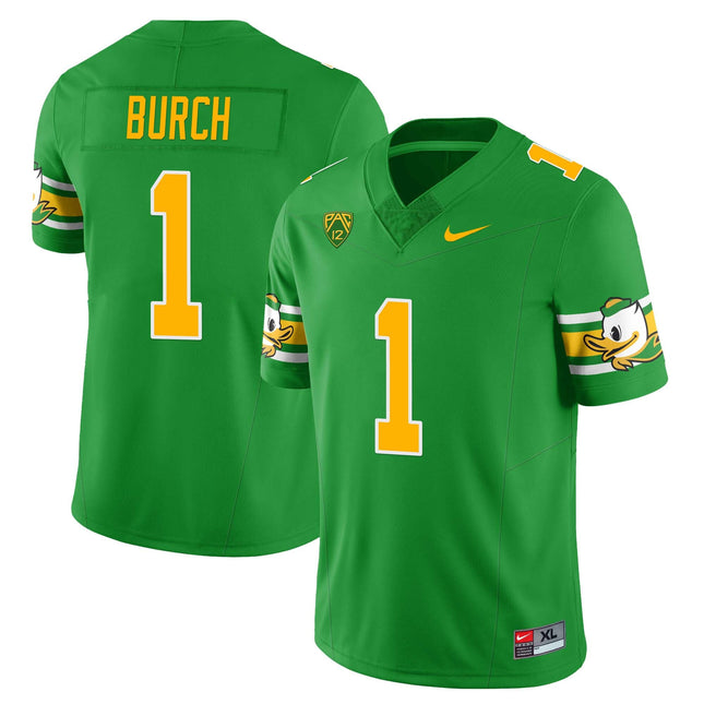 Women’s Oregon Ducks ‘Mighty Oregon’ Throwback Football Jersey – All Stitched