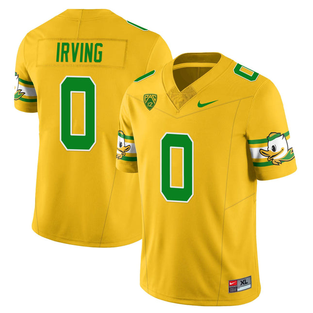 Men’s Oregon Ducks ‘Mighty Oregon’ Throwback Football Jersey – All Stitched