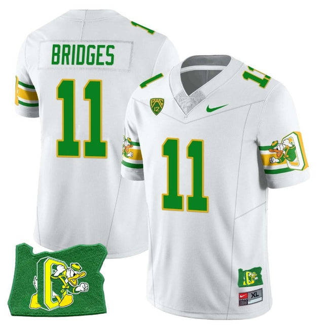 Men’s Oregon Ducks ‘Mighty Oregon’ Throwback Football Stitched Jersey – Oregon State