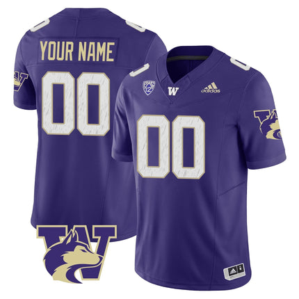 Washington Huskies Limited Custom Jersey - Huskies Logo Patch