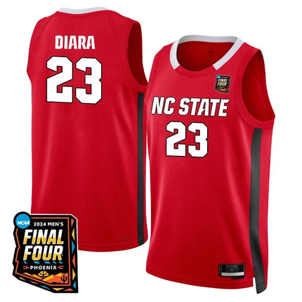Men's NC State Wolfpack Basketball Jersey - Final Four Patch - All Stitched