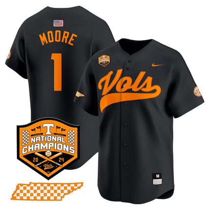 Women's Tennessee Volunteers 2024 National Champions Vapor Premier Limited Jersey - All Stitched