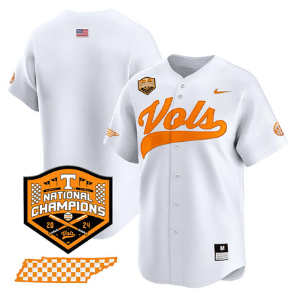 Women's Tennessee Volunteers 2024 National Champions Vapor Premier Limited Jersey - All Stitched