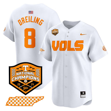 Women's Tennessee Volunteers 2024 National Champions Vapor Premier Limited Jersey V1 - All Stitched