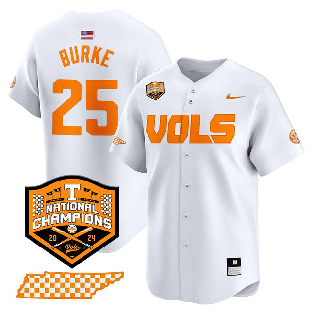 Women's Tennessee Volunteers 2024 National Champions Vapor Premier Limited Jersey V1 - All Stitched