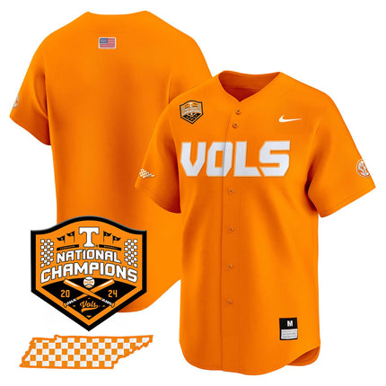 Women's Tennessee Volunteers 2024 National Champions Vapor Premier Limited Jersey V1 - All Stitched