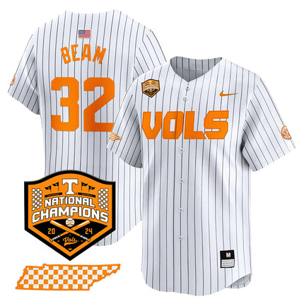 Women's Tennessee Volunteers 2024 National Champions Vapor Premier Limited Jersey V1 - All Stitched