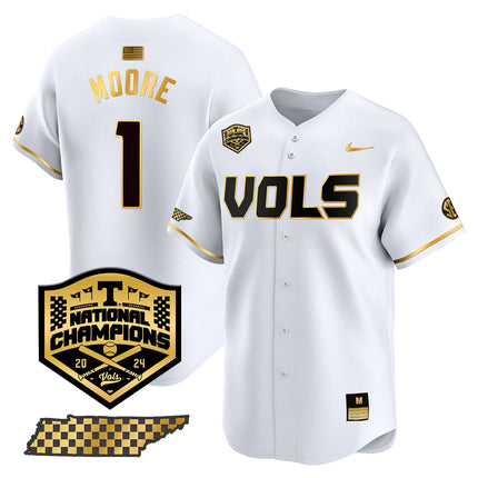 Women's Tennessee Volunteers 2024 National Champions Vapor Premier Limited Jersey V1 - All Stitched