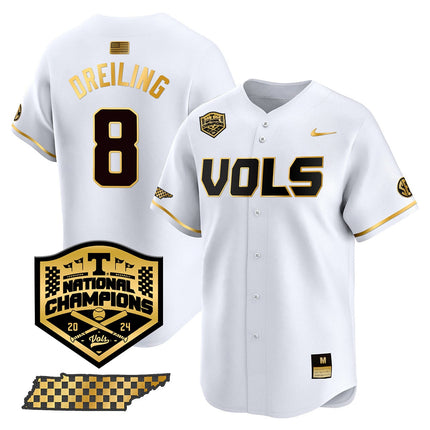 Women's Tennessee Volunteers 2024 National Champions Vapor Premier Limited Jersey V1 - All Stitched