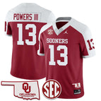 Reggie Powers III - 13 / Alternate Crimson / S