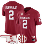 Billy Bowman Jr. - 2 / Crimson / S