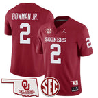 Billy Bowman Jr. - 2 / Crimson / S