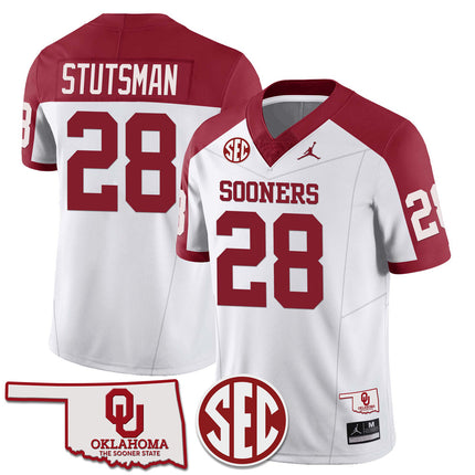 Women's Oklahoma Sooners 2024 Limited Jersey - SEC Patch - All Stitched