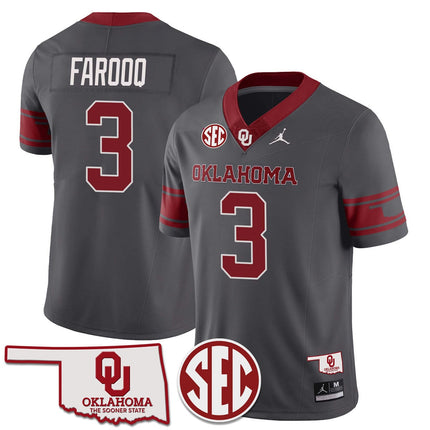 Women's Oklahoma Sooners 2024 Limited Jersey - SEC Patch - All Stitched