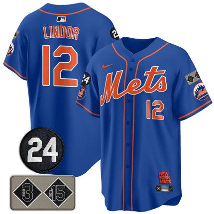 Men's Mets Memorial Player Limited Jersey - All Stitched