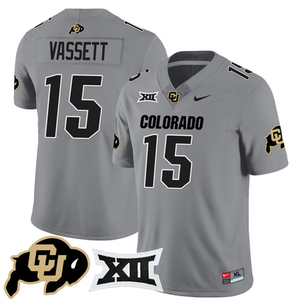 Men's Colorado Buffaloes 2024 Vapor Limited Jersey N1 - All Stitched