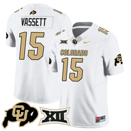 Men's Colorado Buffaloes 2024 Vapor Limited Jersey N1 - All Stitched