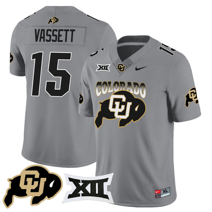 Men's Colorado Buffaloes 2024 Vapor Limited Jersey N2 - All Stitched