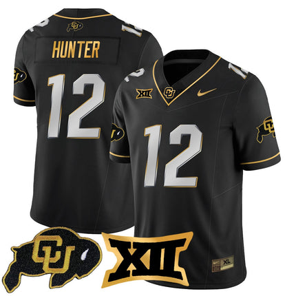 Men's Colorado Buffaloes 2024 Vapor Limited Gold Jersey - All Stitched