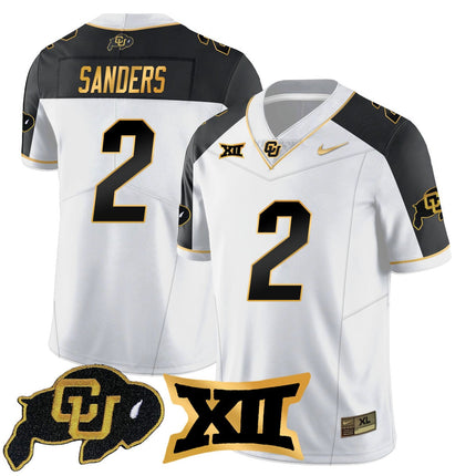 Men's Colorado Buffaloes 2024 Vapor Limited Gold Jersey - All Stitched