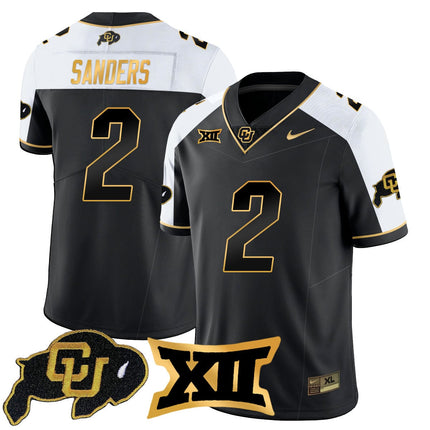 Men's Colorado Buffaloes 2024 Vapor Limited Gold Jersey - All Stitched