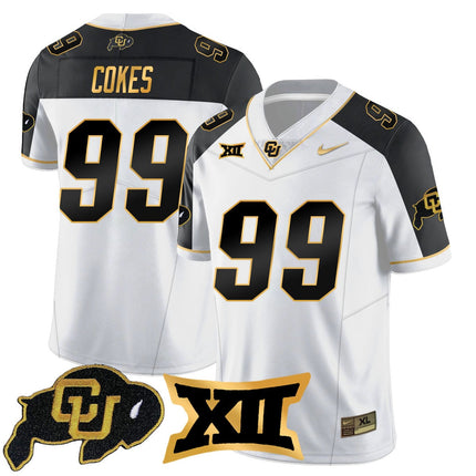 Men's Colorado Buffaloes 2024 Vapor Limited Gold Jersey - All Stitched