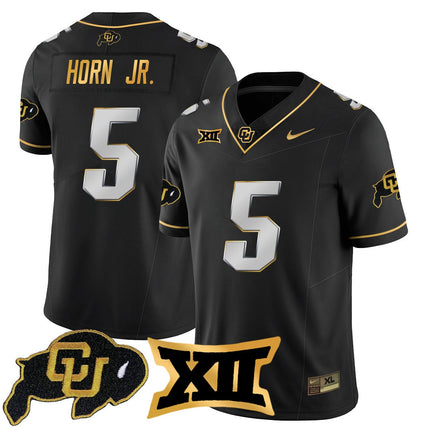 Men's Colorado Buffaloes 2024 Vapor Limited Gold Jersey - All Stitched